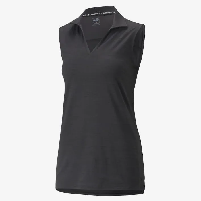Puma Women's CLOUDSPUN Coast Sleeveless Golf Polo