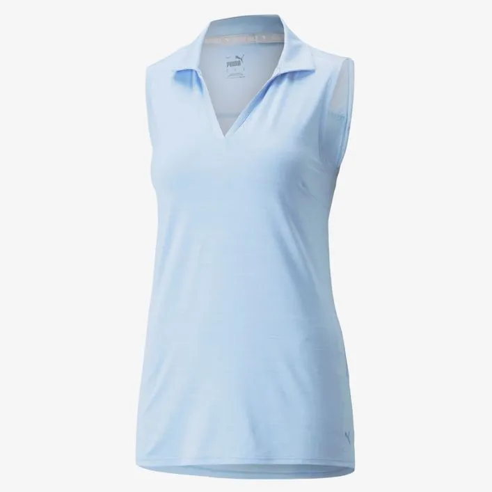 Puma Women's CLOUDSPUN Coast Sleeveless Golf Polo