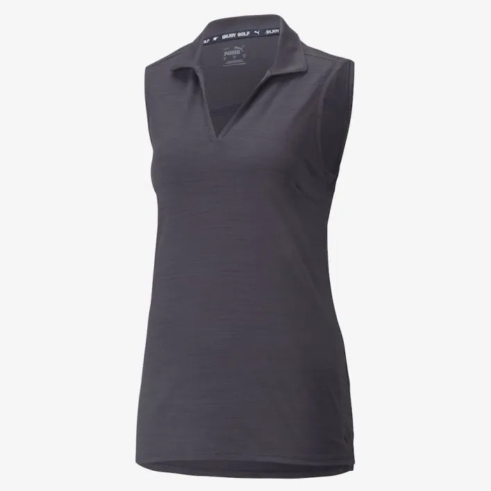 Puma Women's CLOUDSPUN Coast Sleeveless Golf Polo