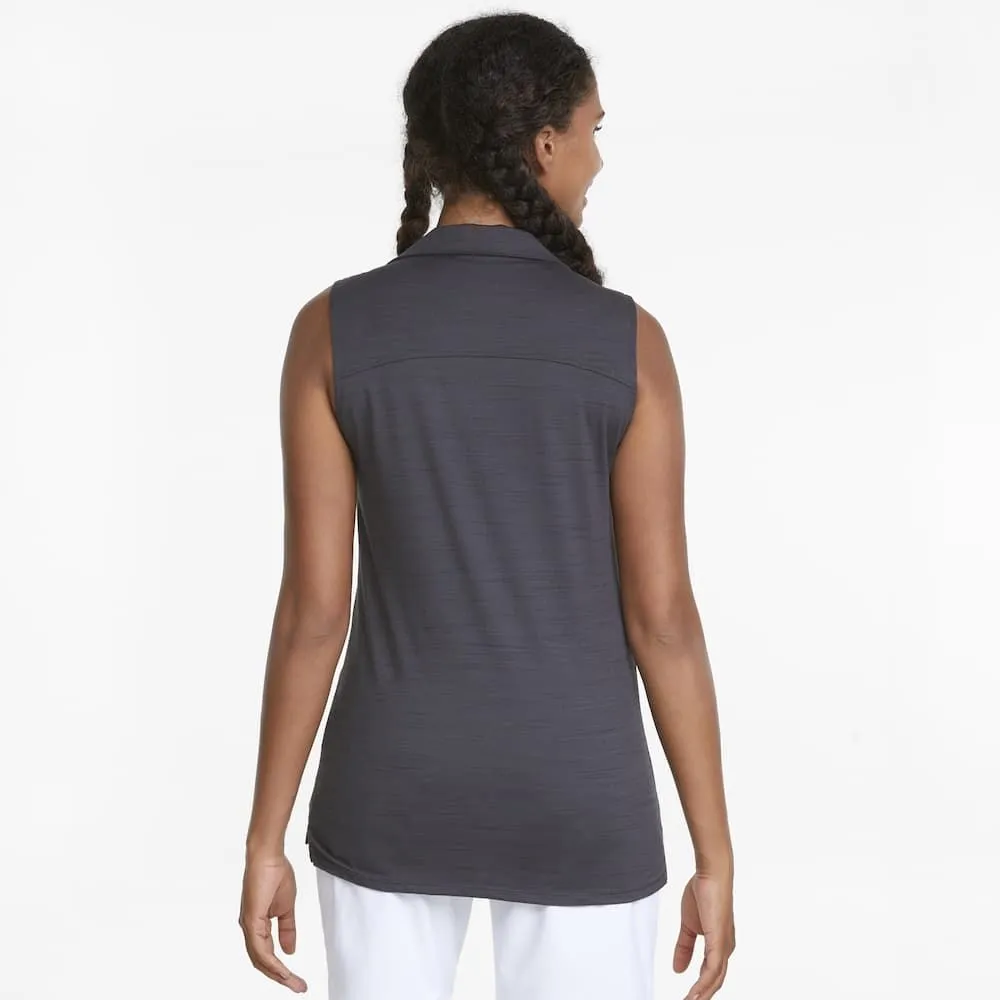 Puma Women's CLOUDSPUN Coast Sleeveless Golf Polo