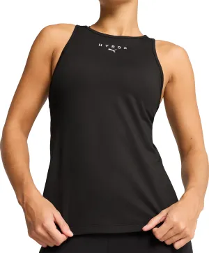 Puma X HYROX Cloudspun Racer Back Womens Training Vest Tank Top - Black