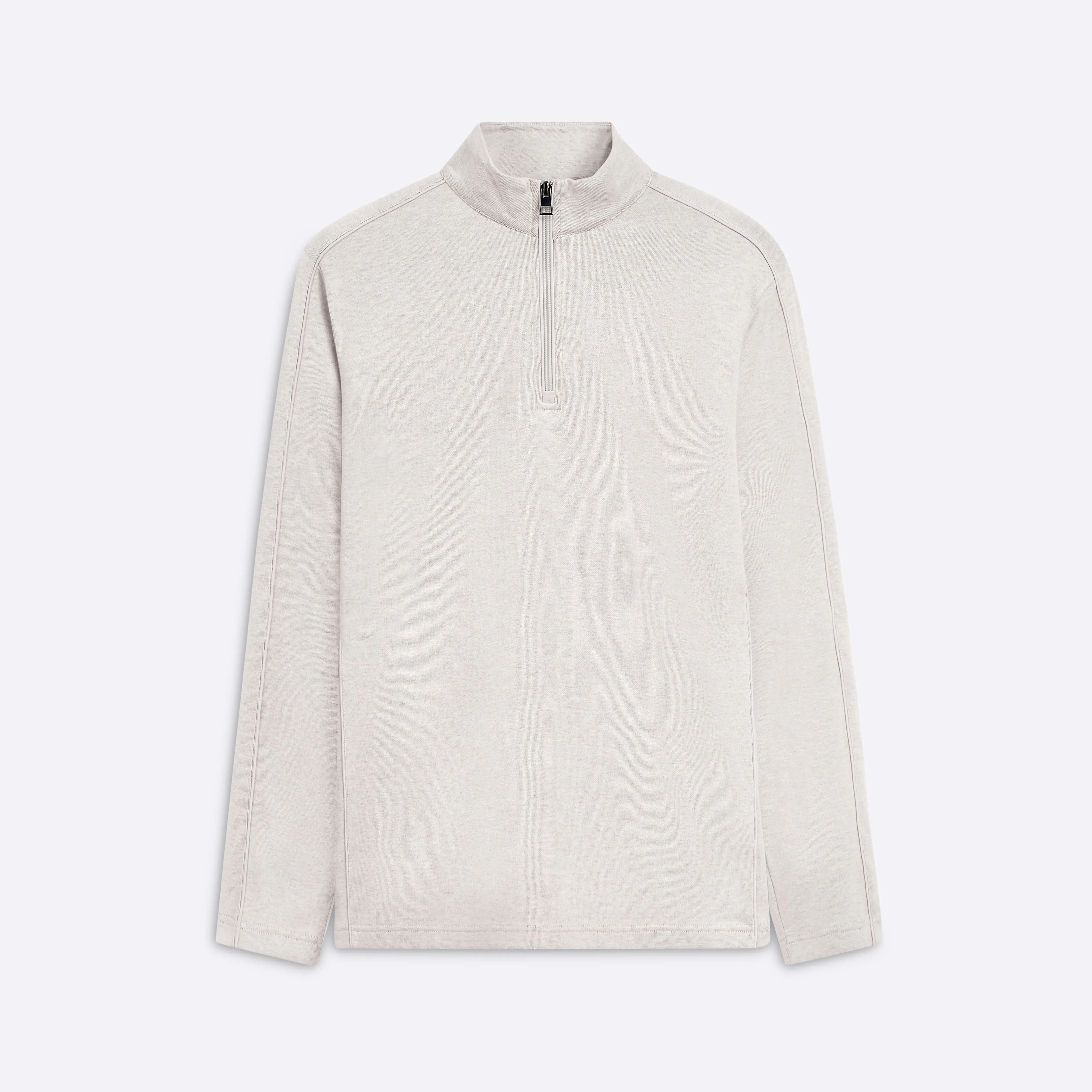 Quarter Zip Mock Neck Sweatshirt