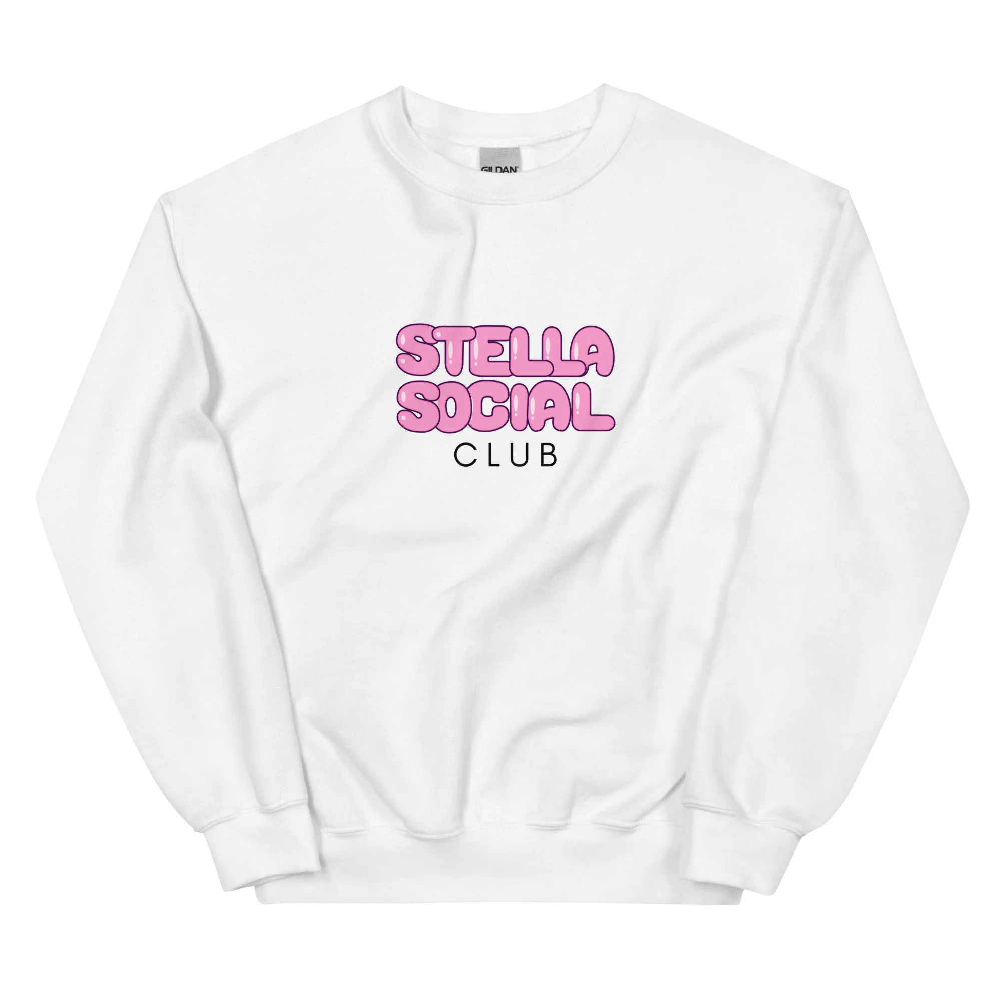 "Stella Social Club" Bubble Crewneck (light)