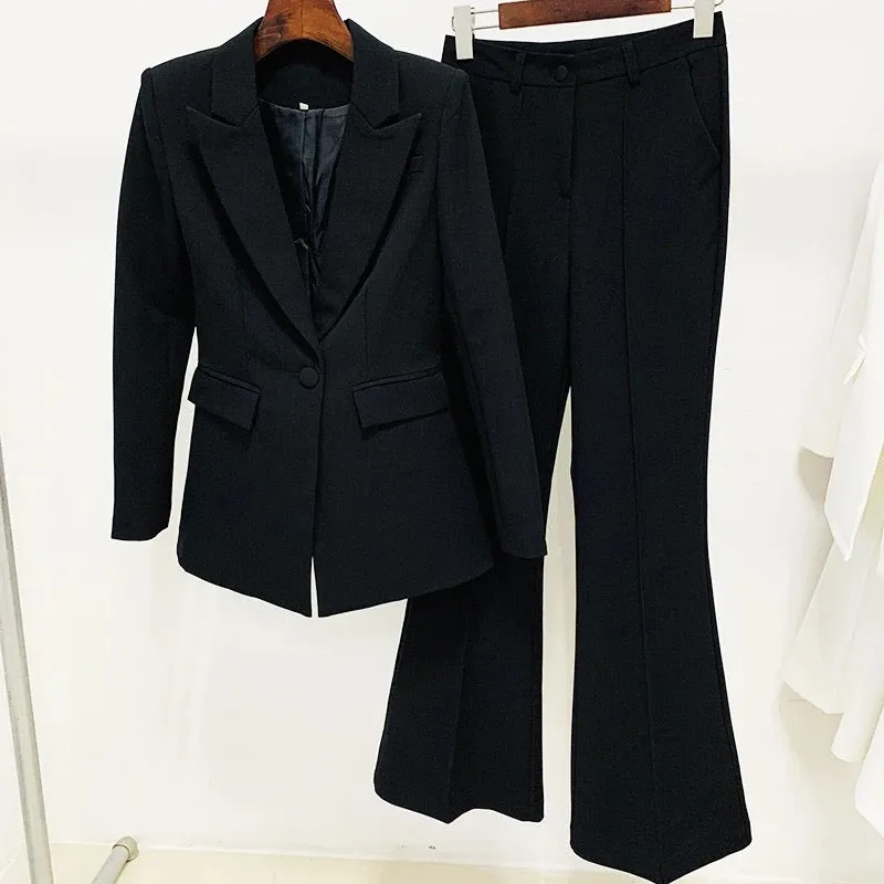"Suited👢Booted " 2 Piece Blazer and Pant Suit