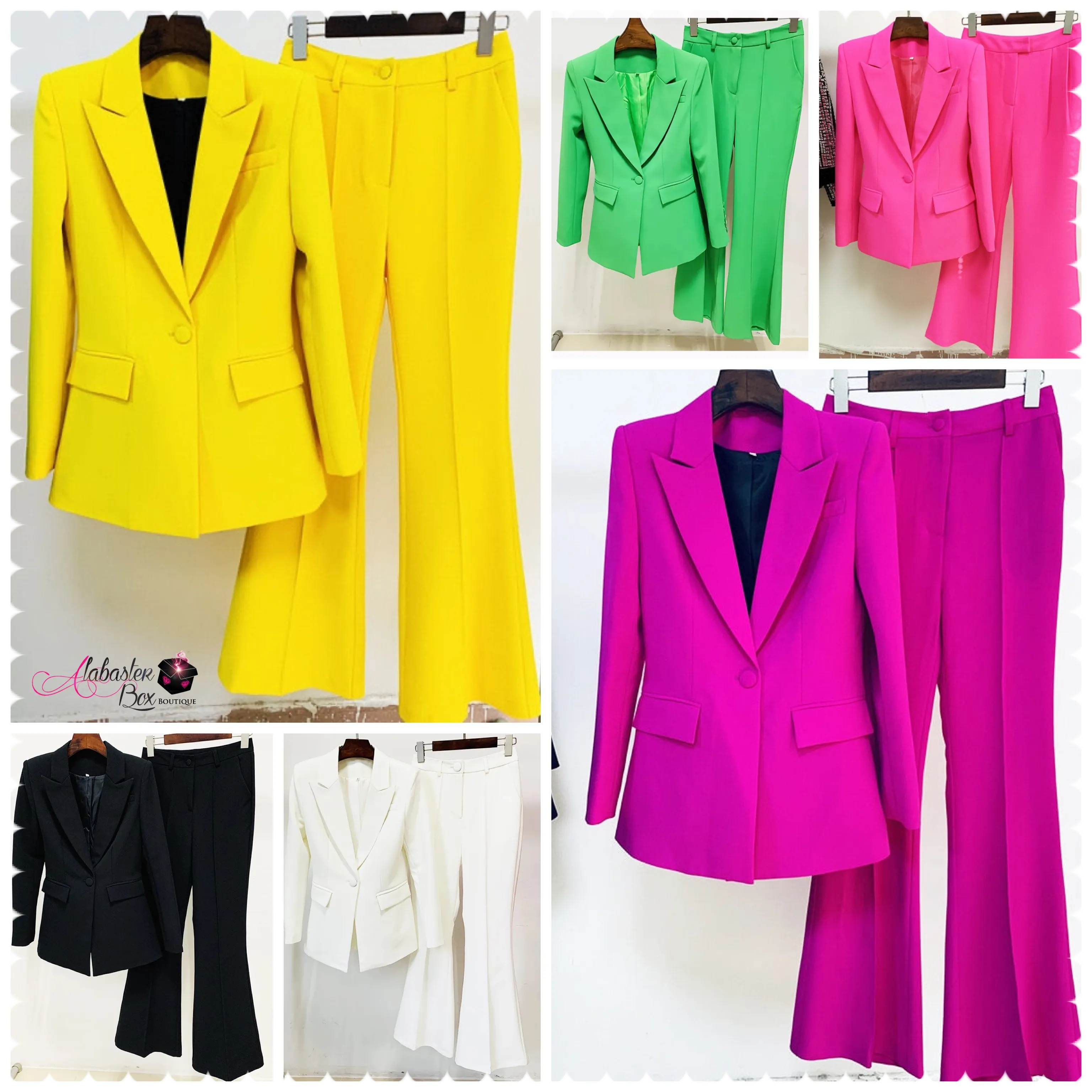 "Suited👢Booted " 2 Piece Blazer and Pant Suit