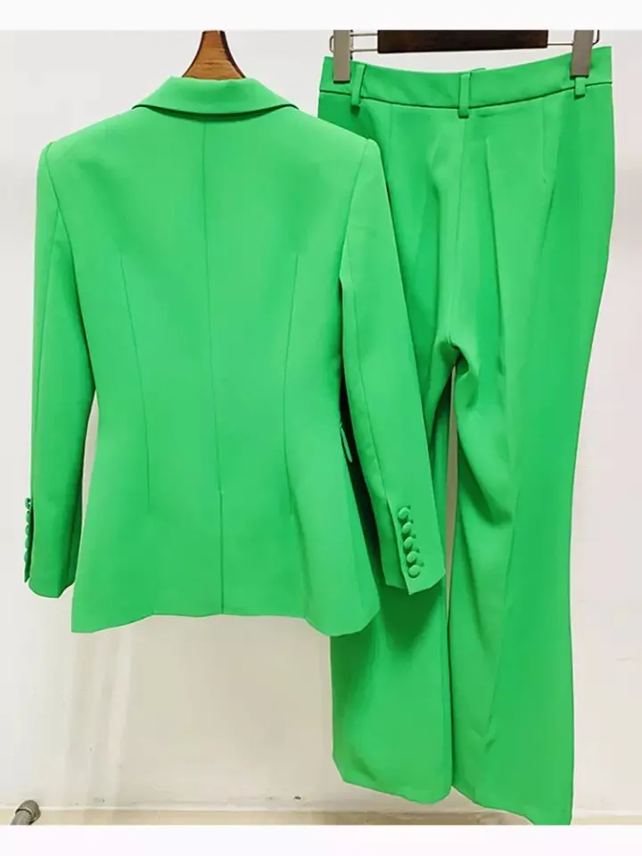 "Suited👢Booted " 2 Piece Blazer and Pant Suit