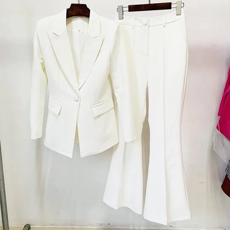 "Suited👢Booted " 2 Piece Blazer and Pant Suit