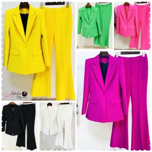 "Suited👢Booted " 2 Piece Blazer and Pant Suit