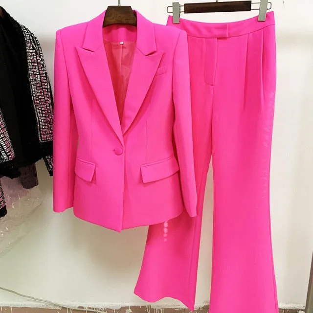 "Suited👢Booted " 2 Piece Blazer and Pant Suit