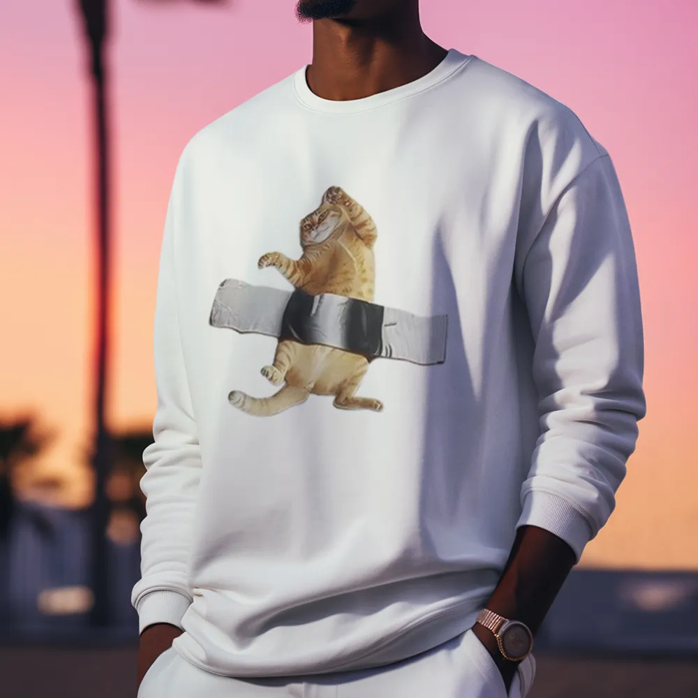 "Tape Cat" Sweatshirt