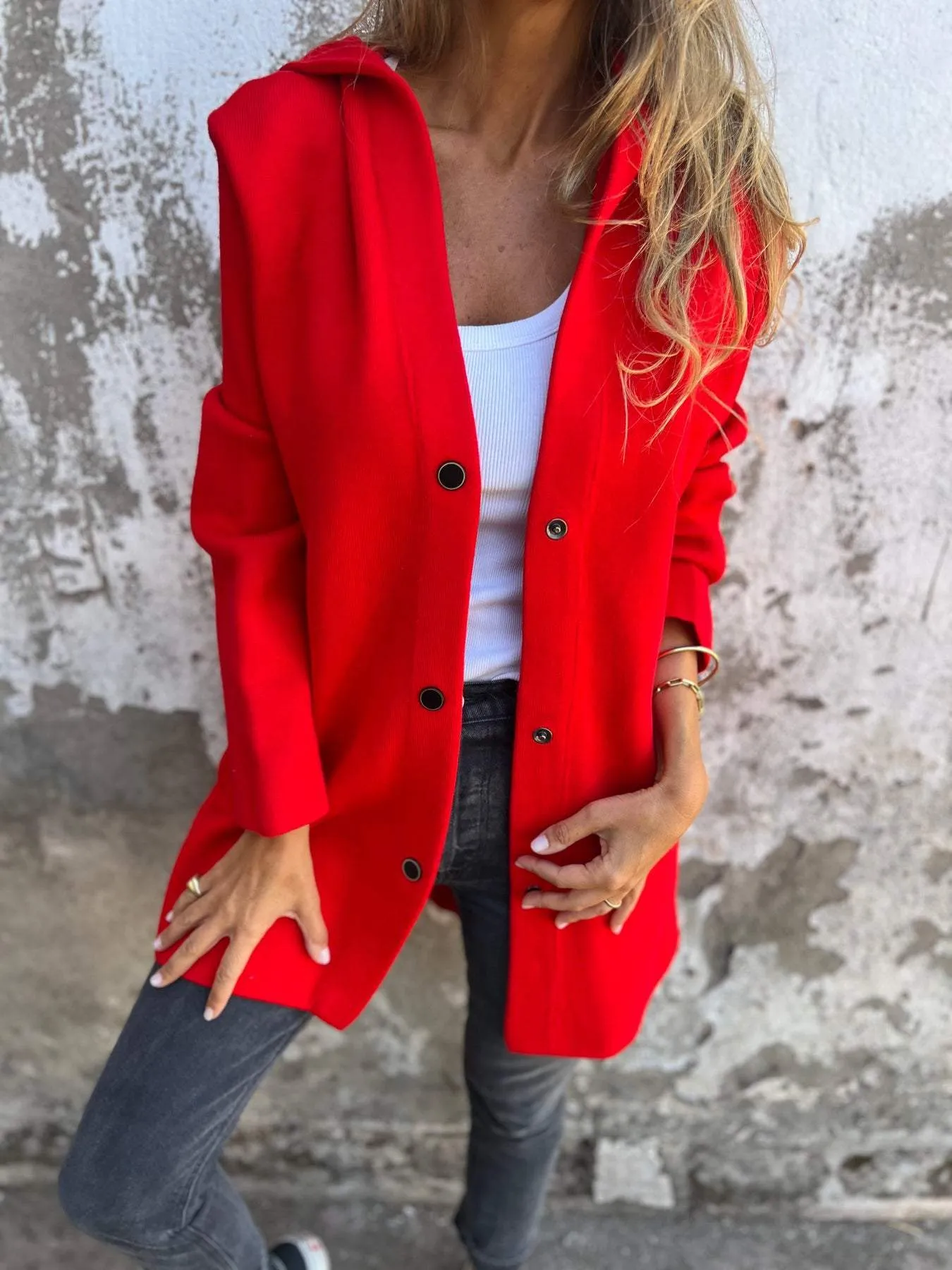 Rafael | Stilvoller langer Blazer
