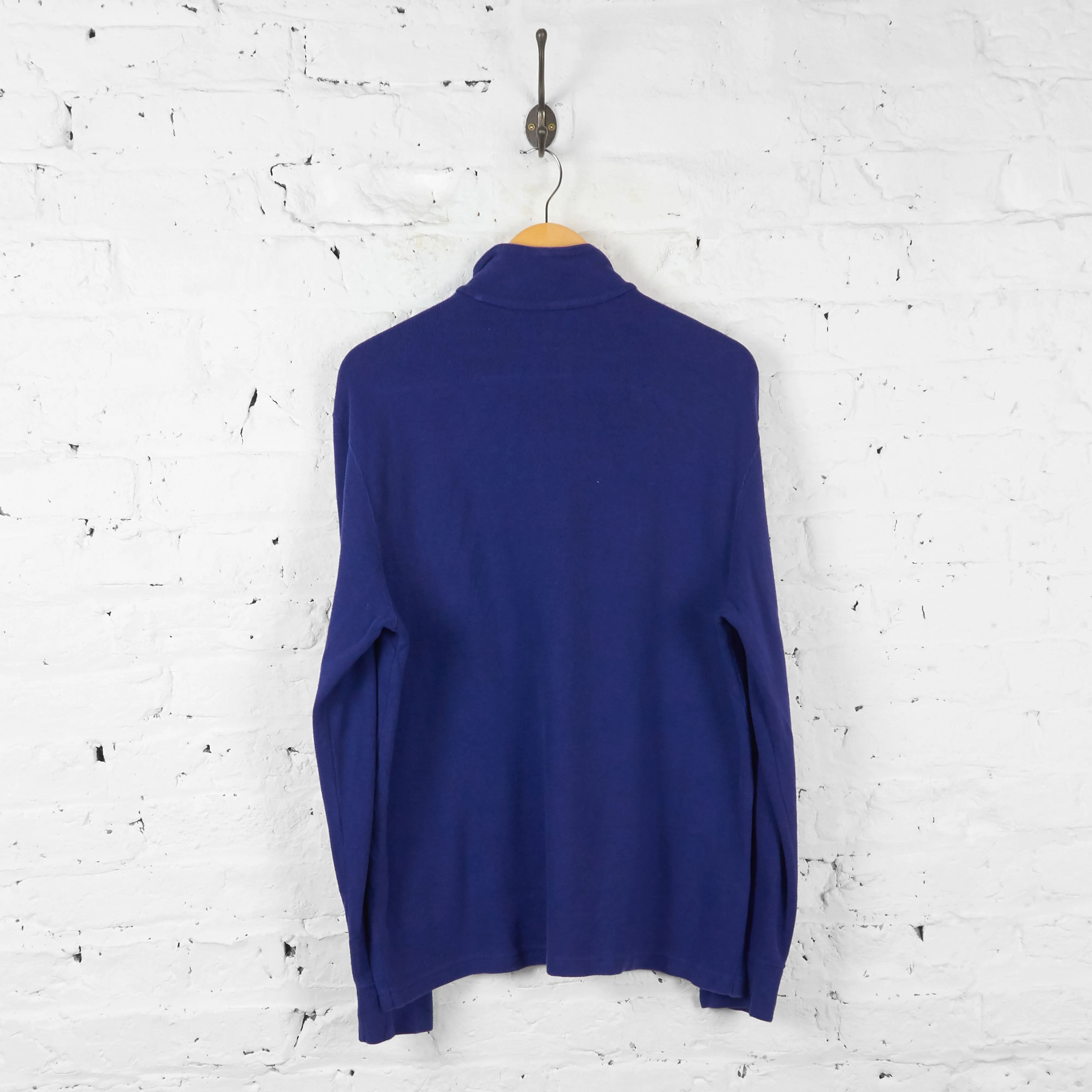 Ralph Lauren 1/4 Zip Sweatshirt - Blue - M