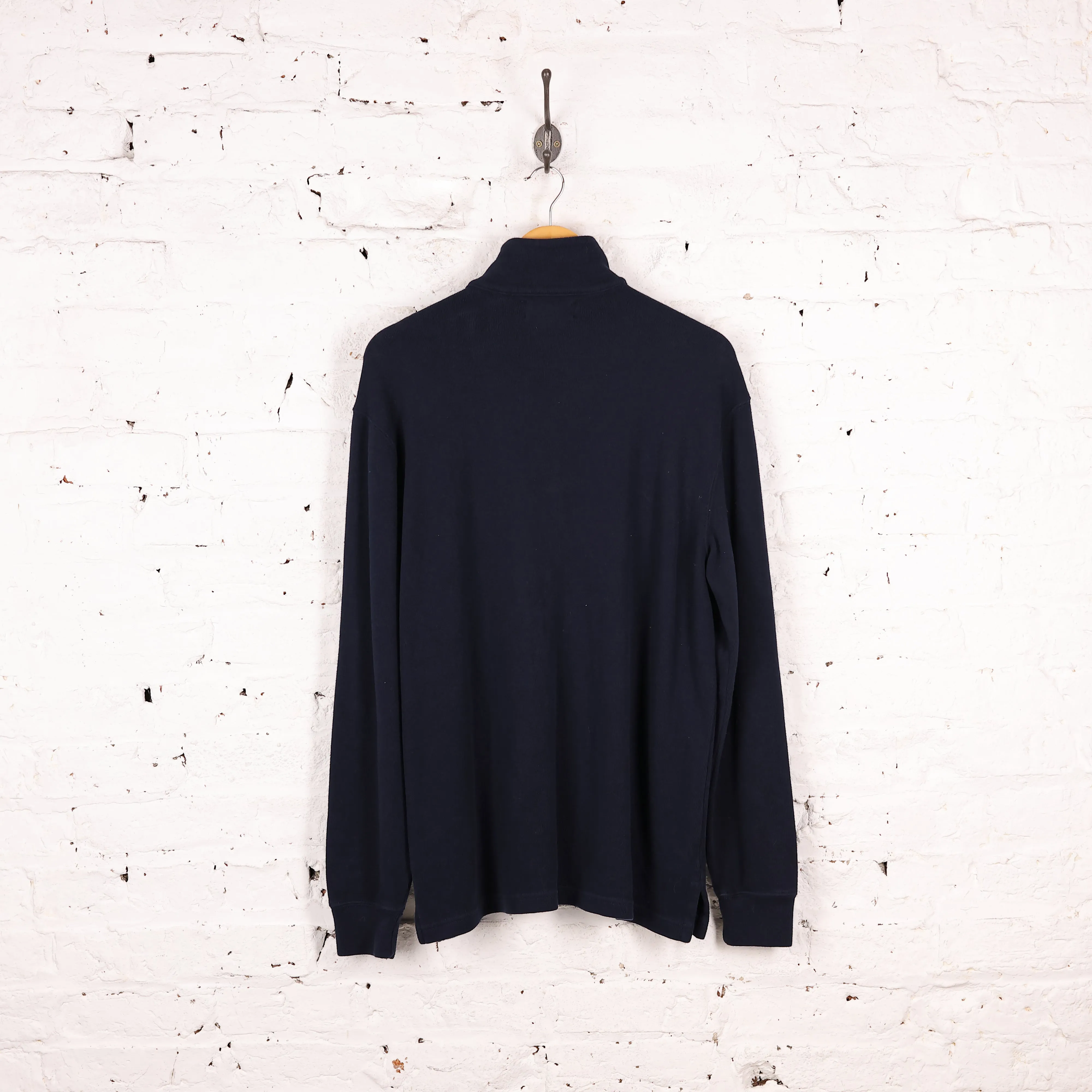 Ralph Lauren 1/4 Zip Sweatshirt - Blue - M