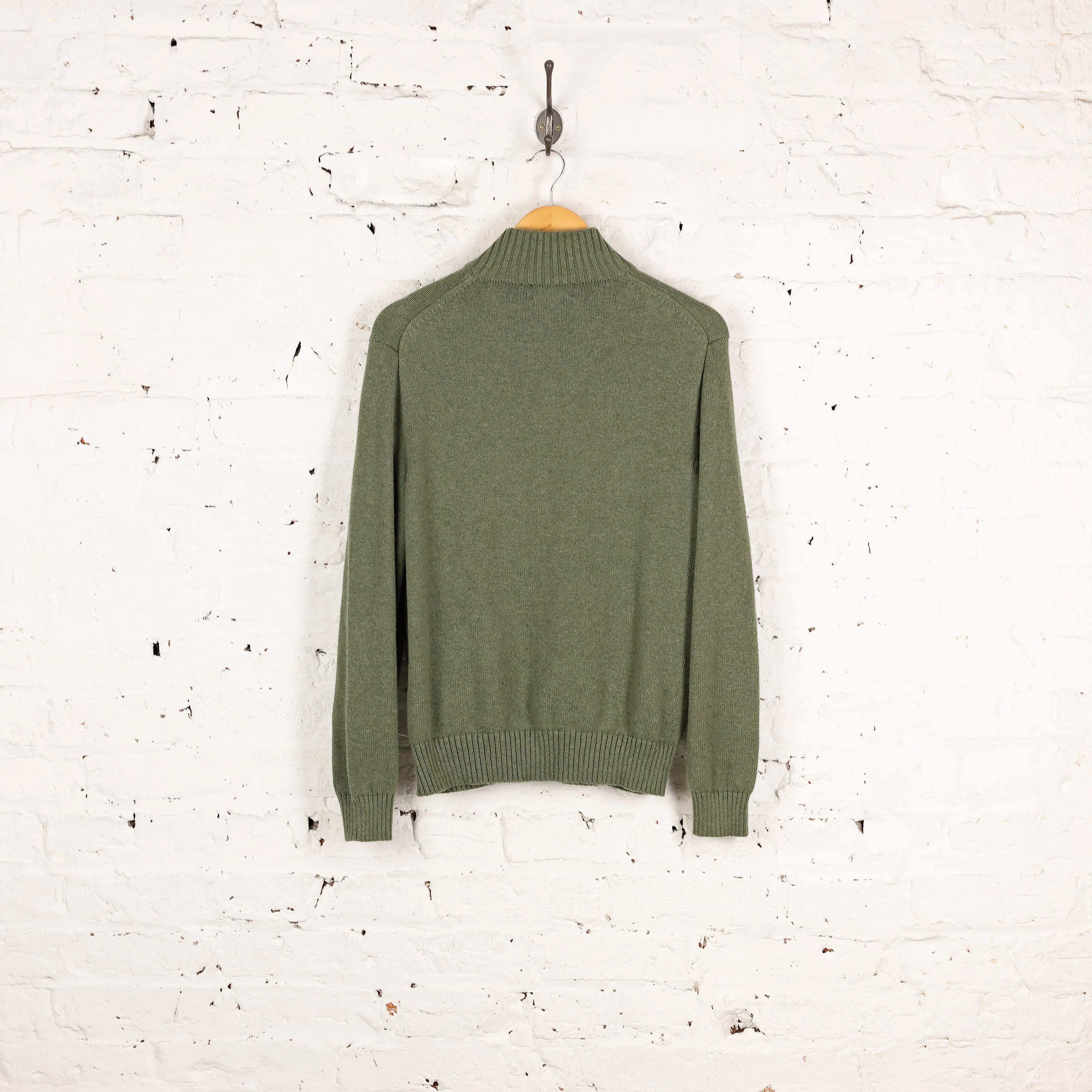 Ralph Lauren 1/4 Zip Sweatshirt - Green - M