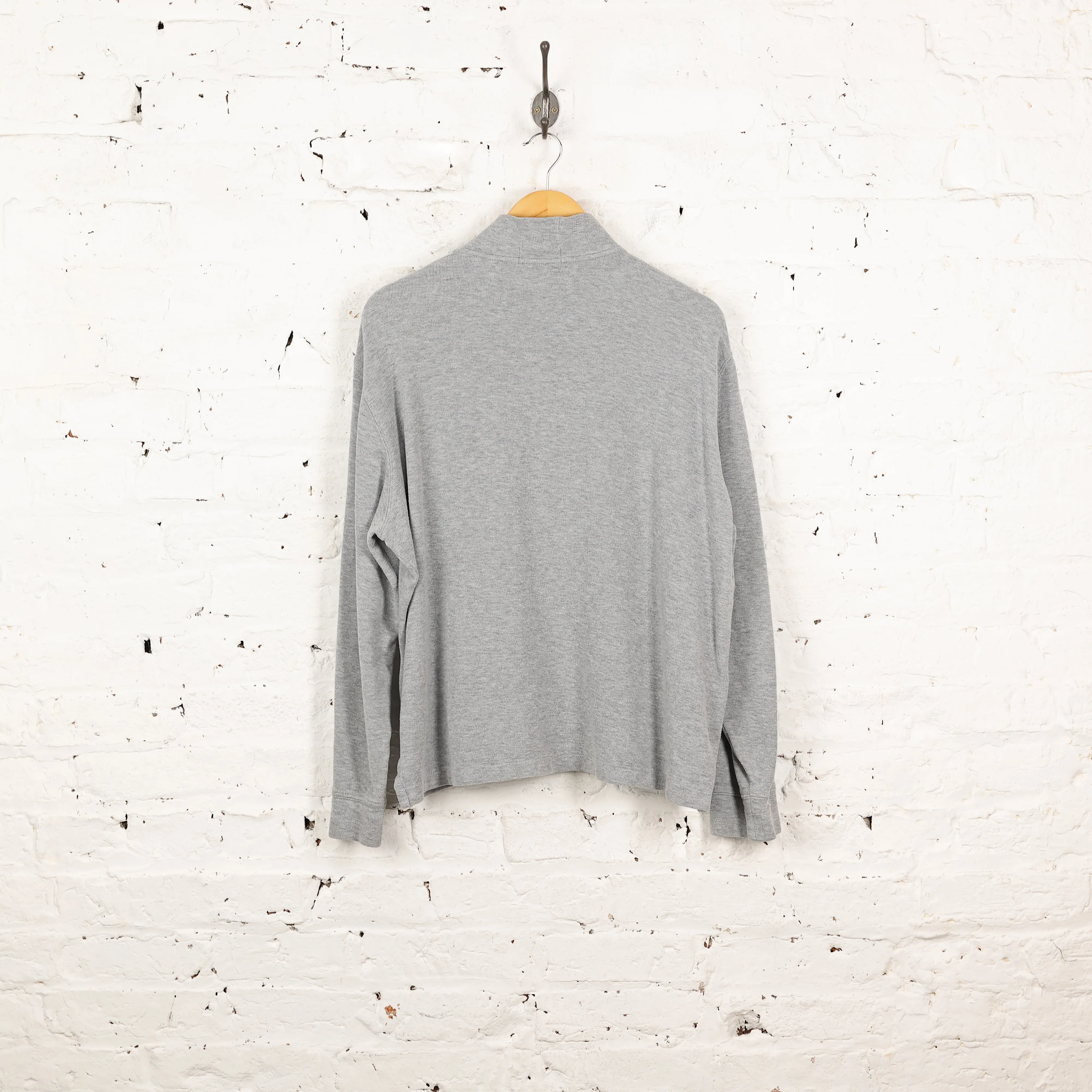 Ralph Lauren 1/4 Zip Sweatshirt - Grey - L
