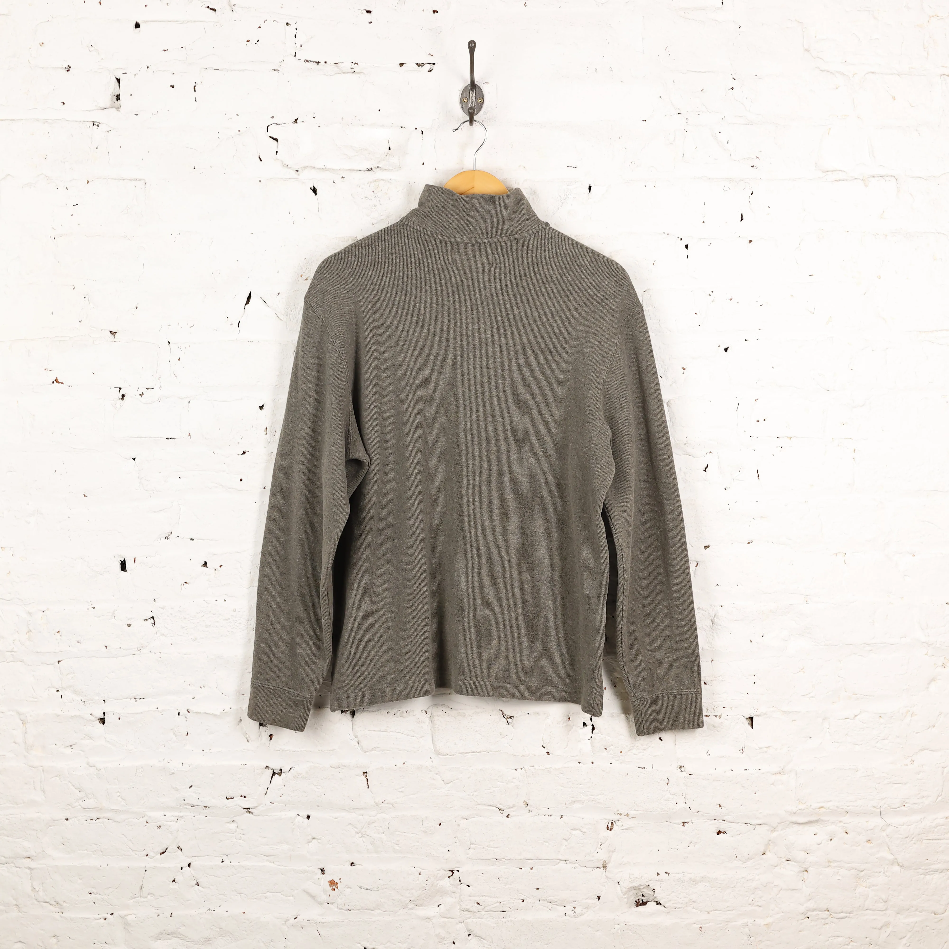 Ralph Lauren 1/4 Zip Sweatshirt - Grey - M