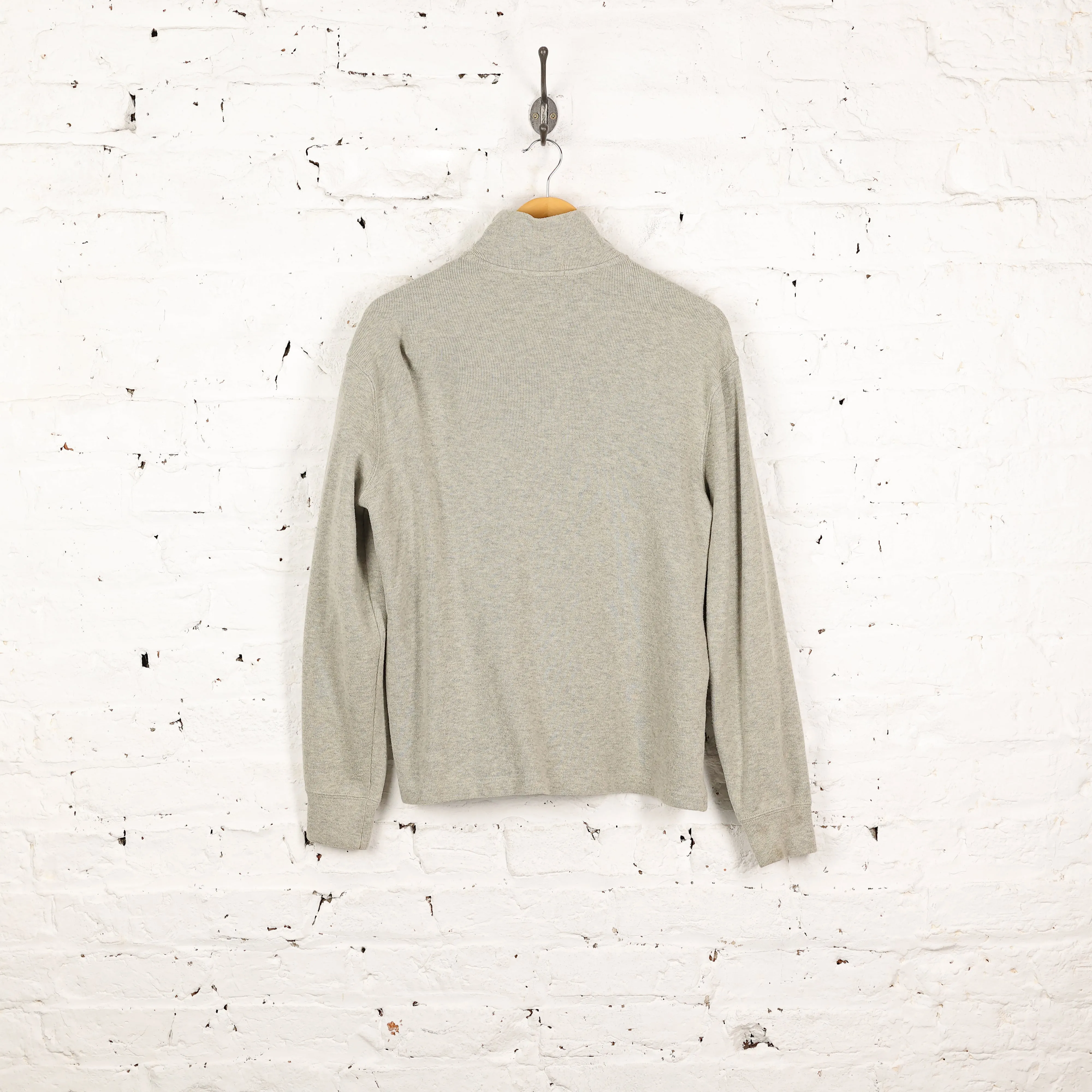 Ralph Lauren 1/4 Zip Sweatshirt - Grey - S
