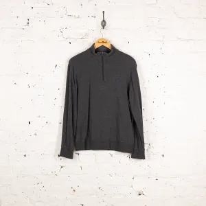 Ralph Lauren 1/4 Zip Sweatshirt - Grey - S