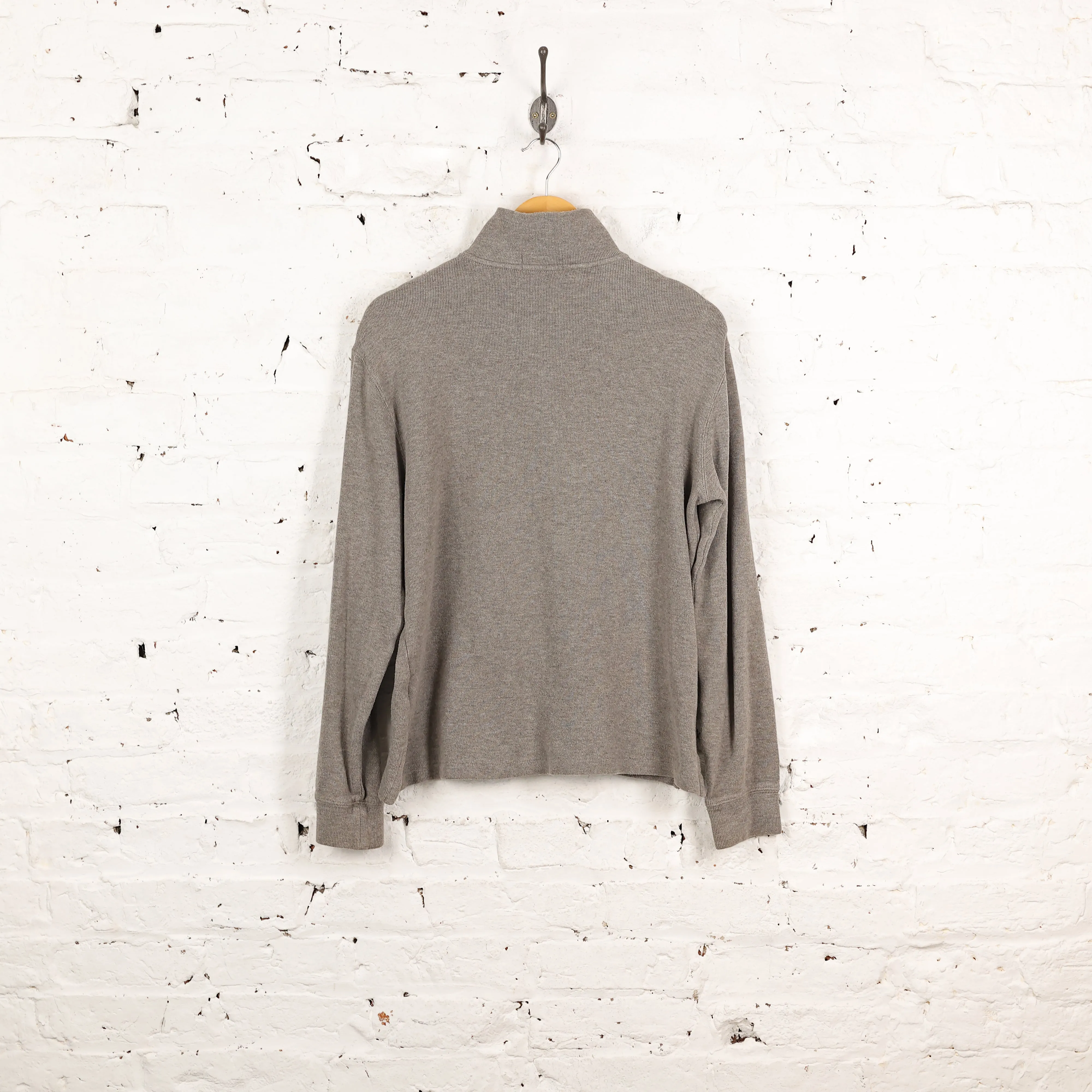 Ralph Lauren 1/4 Zip Sweatshirt - Grey - S
