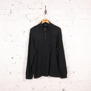 Ralph Lauren 1/4 Zip Sweatshirt - Grey - XL