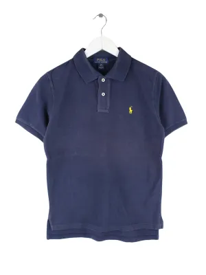 Ralph Lauren Damen Basic Polo Blau S