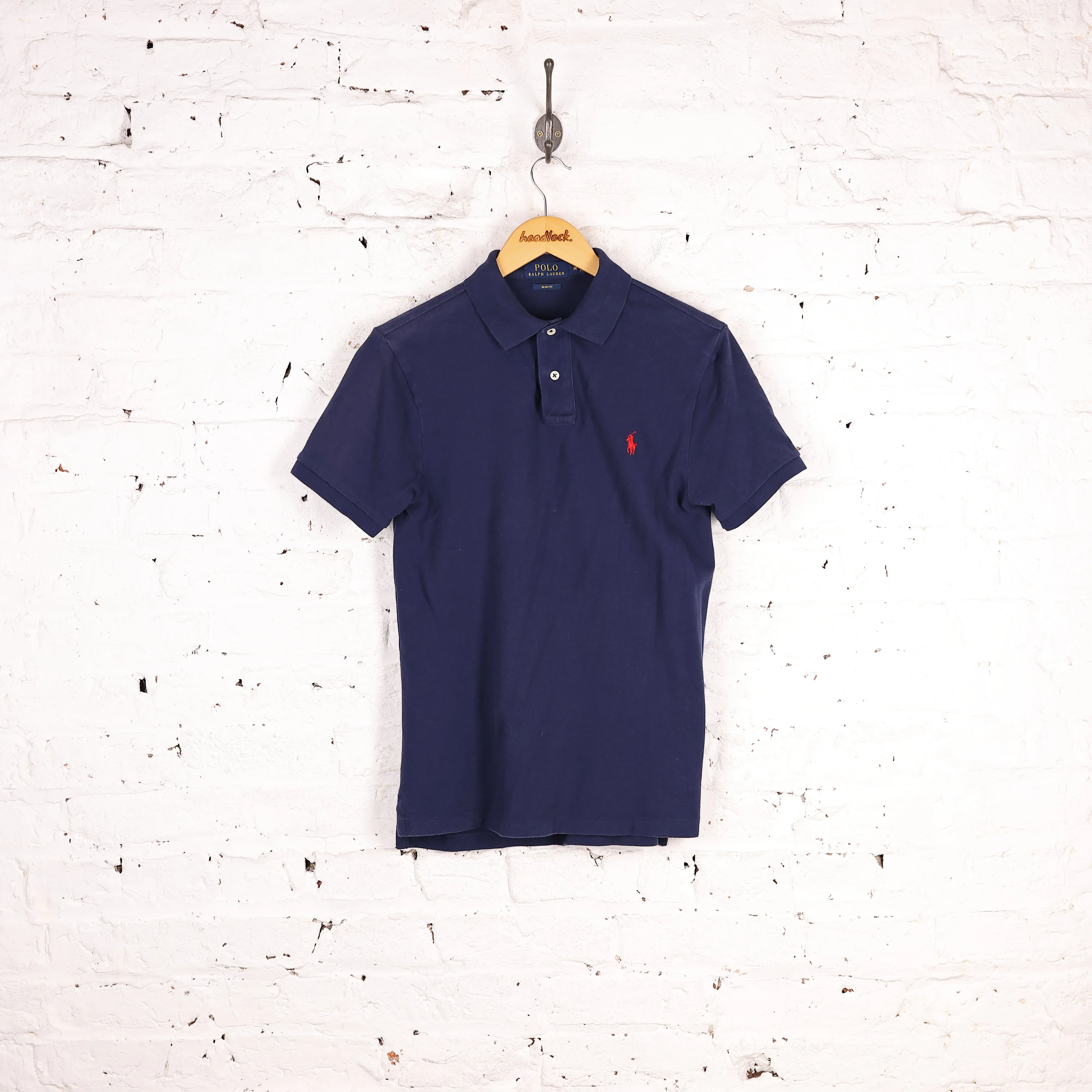 Ralph Lauren Short Sleeve Polo Shirt - Blue - M