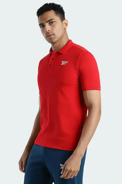 Red Mens Polo Tshirt