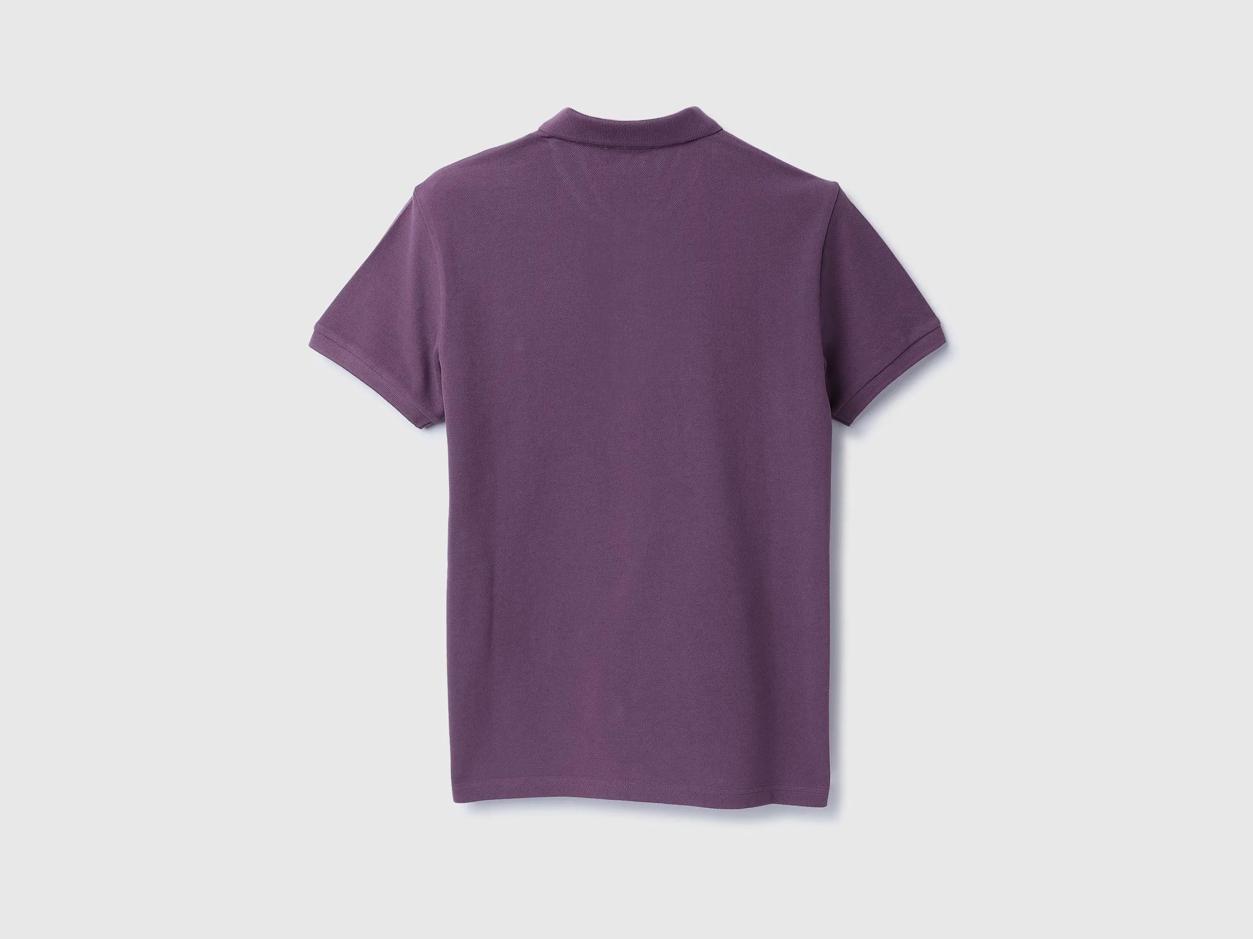 Regular Fit Ribbed Collar Solid T-Shirt
