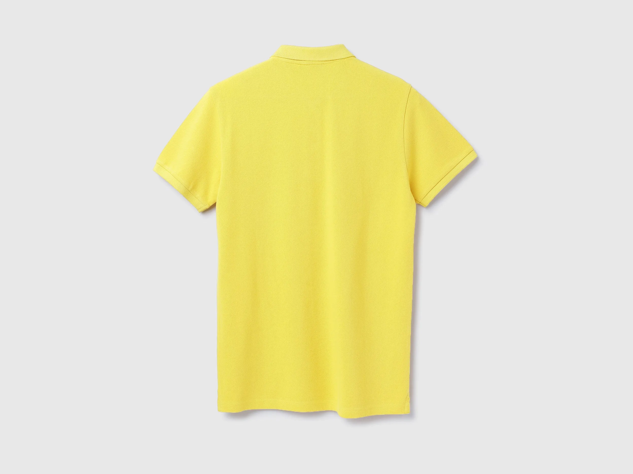 Regular Fit Ribbed Collar Solid T-Shirt