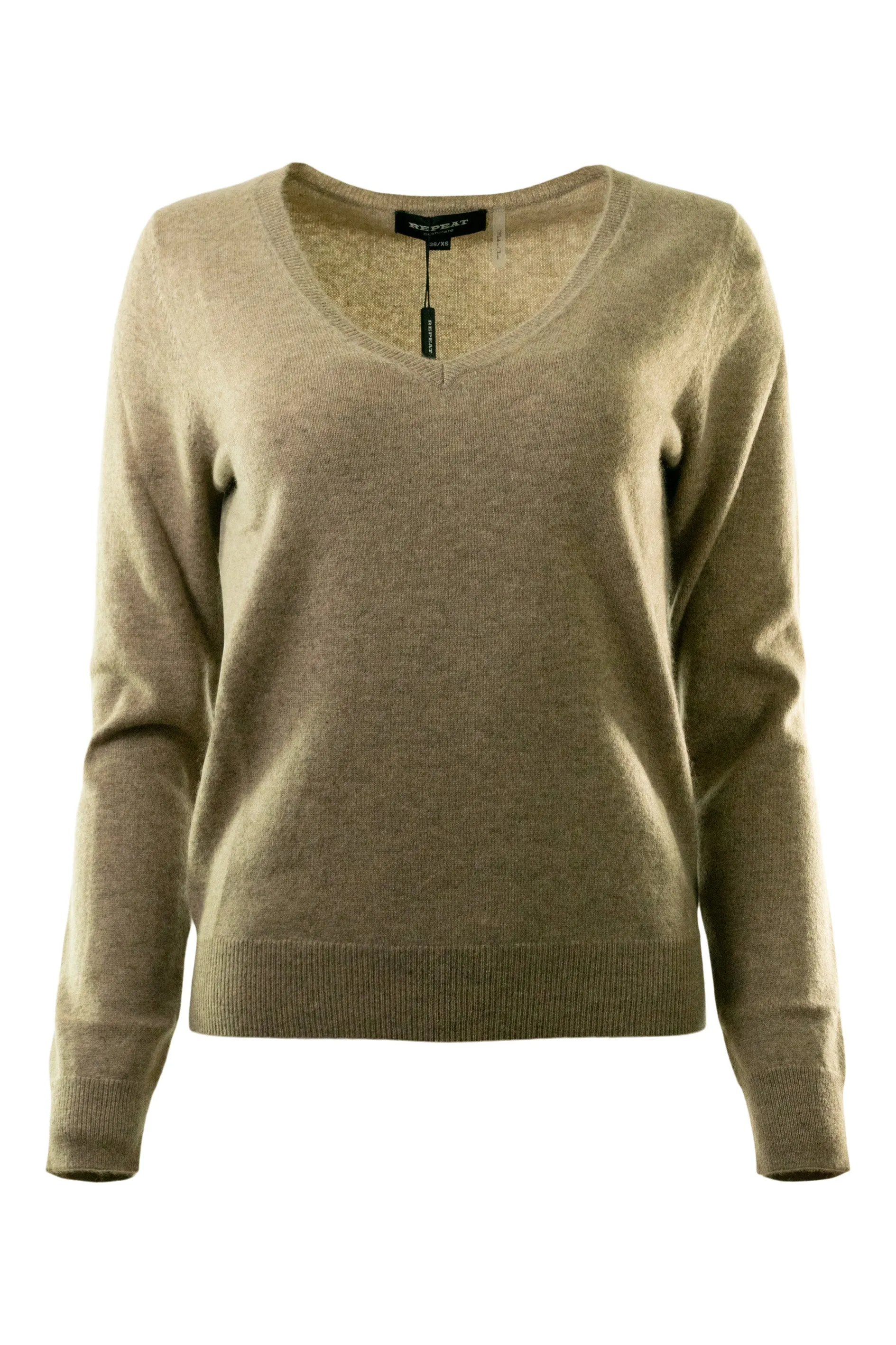 Repeat Cashmere Classic Vneck Sweater