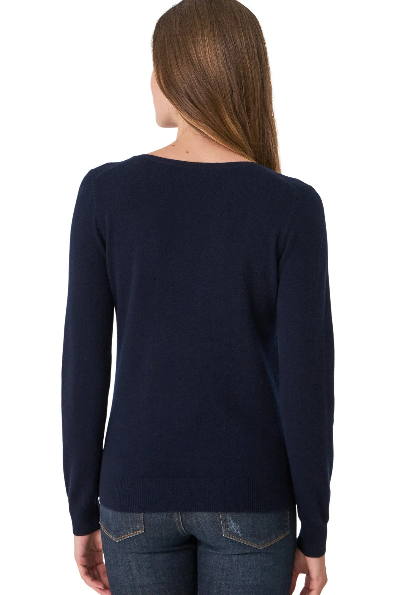 Repeat Cashmere Classic Vneck Sweater