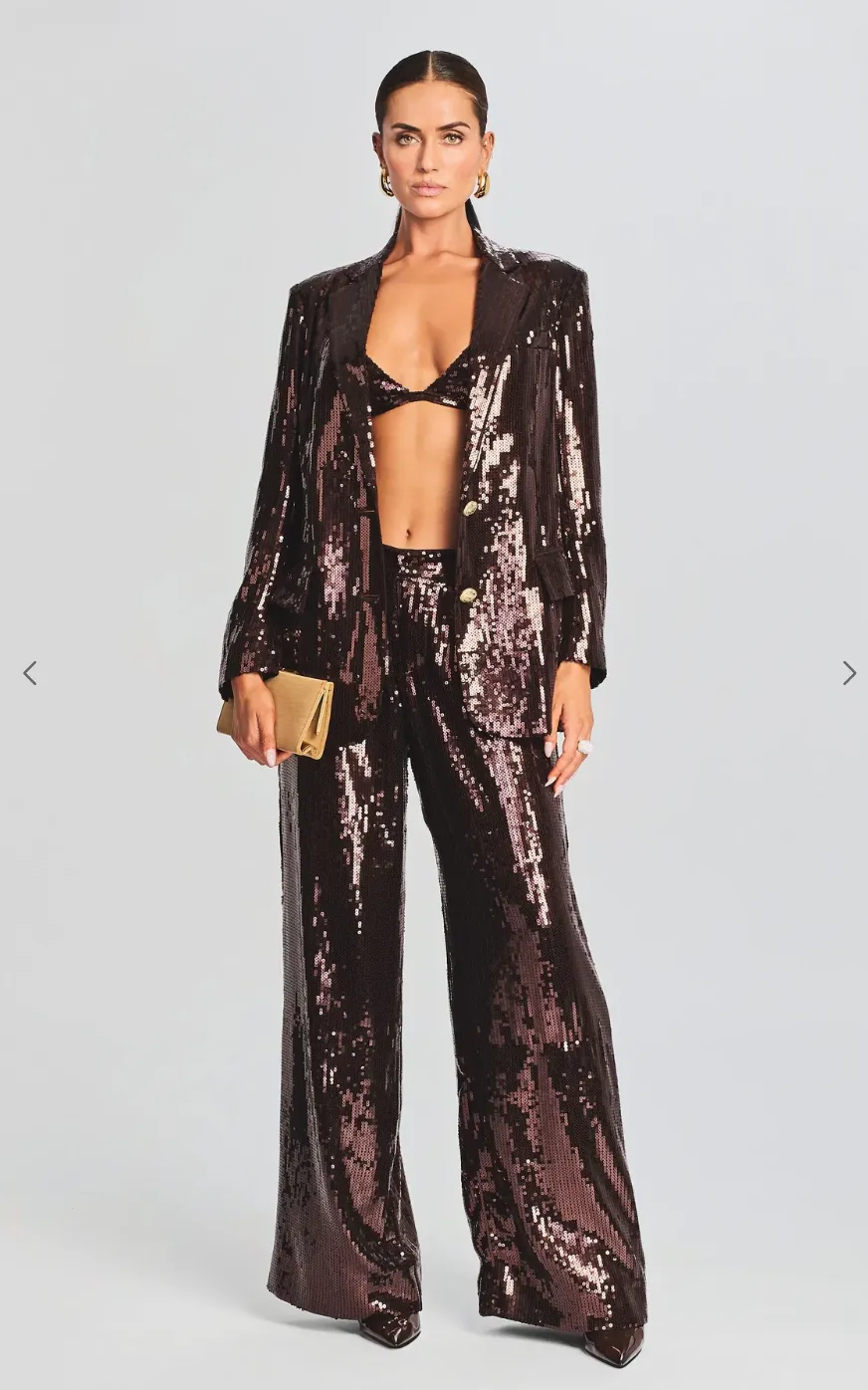 Retrofete Dawn Sequin Blazer