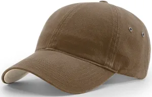 Richardson Washed Chino Polo Cap Driftwood