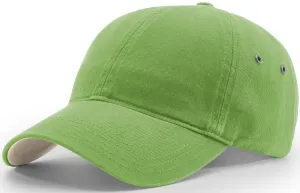 Richardson Washed Chino Polo Cap Lime