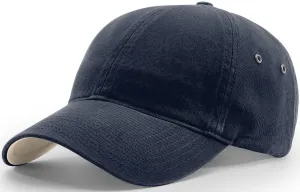 Richardson Washed Chino Polo Cap Navy