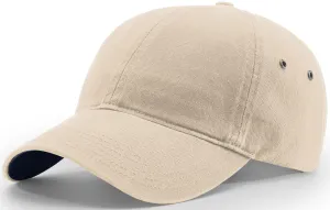 Richardson Washed Chino Polo Cap Stone