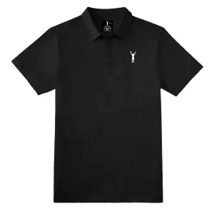 Rocky Statue Black Polo