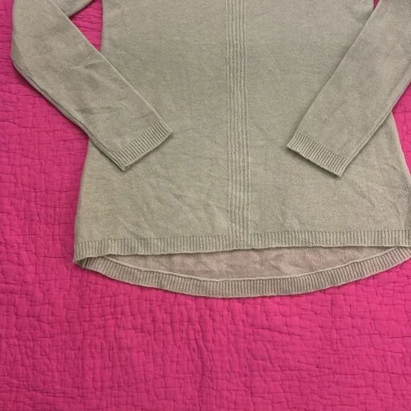 Saffron 100% cashmere Green Sweater, M