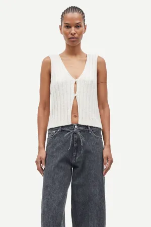 Salou Vest | Egret