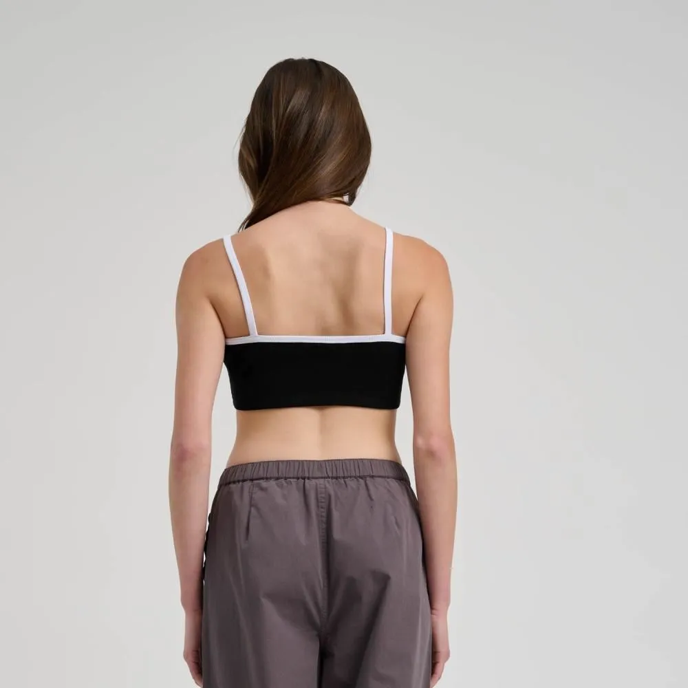 Santa Cruz Womens Vest Strip Contrast Vest - Black / White