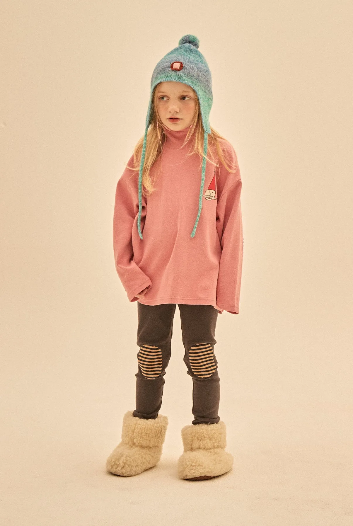 Santa Turtleneck Top by Jelly Mallow