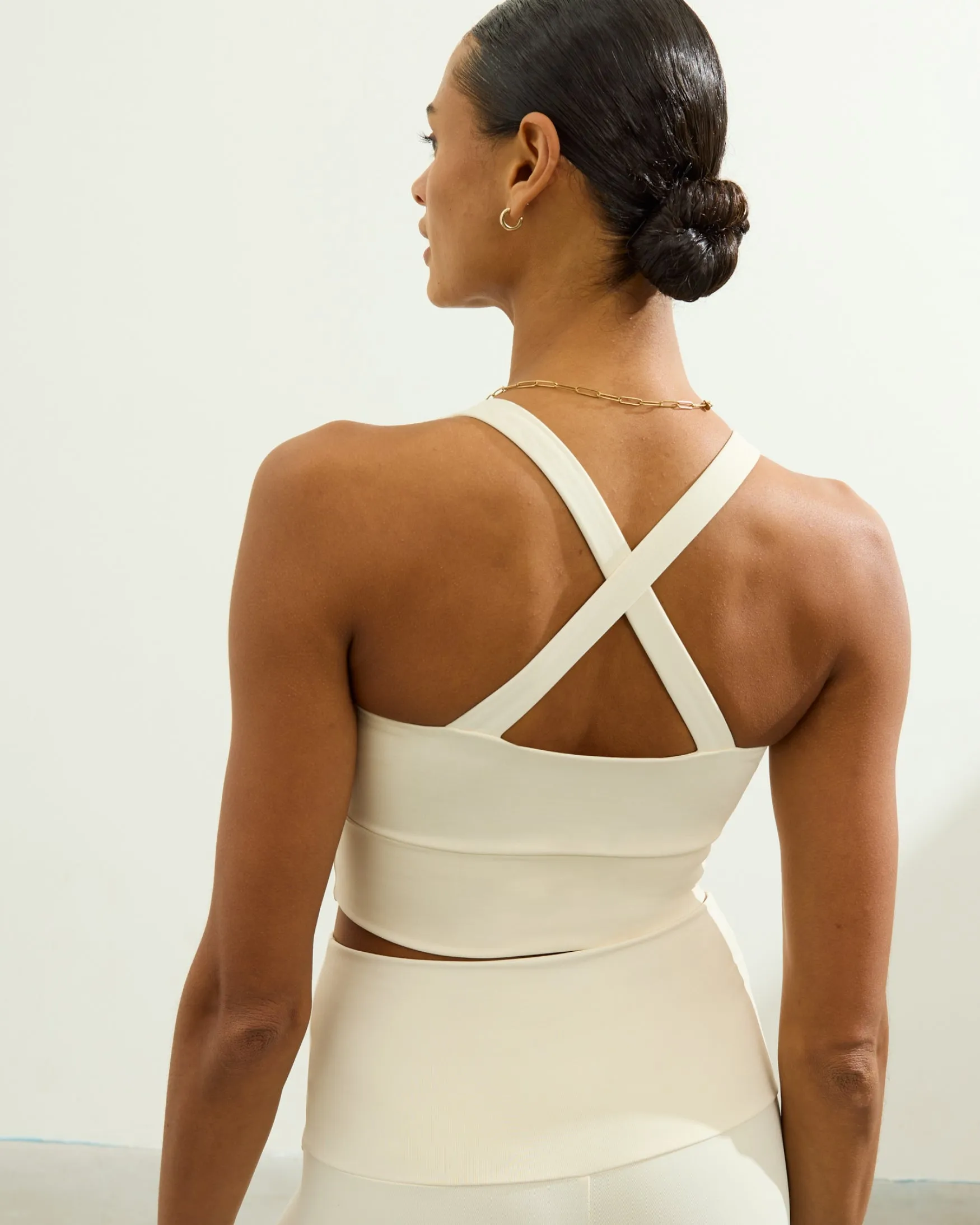 Sarah Cross Top | Off White