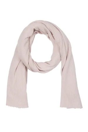 SARAH OVERSIZE SILK & CASHMERE SCARF - BLUSH