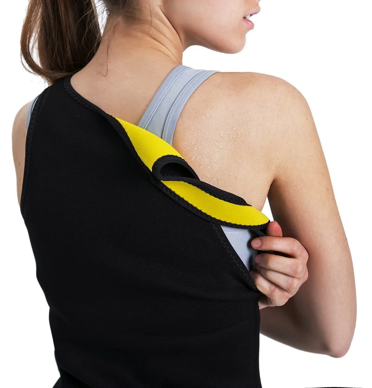 Sauna Sweat Body Shaper Weight Loss Vest - Workout Waist Trainer