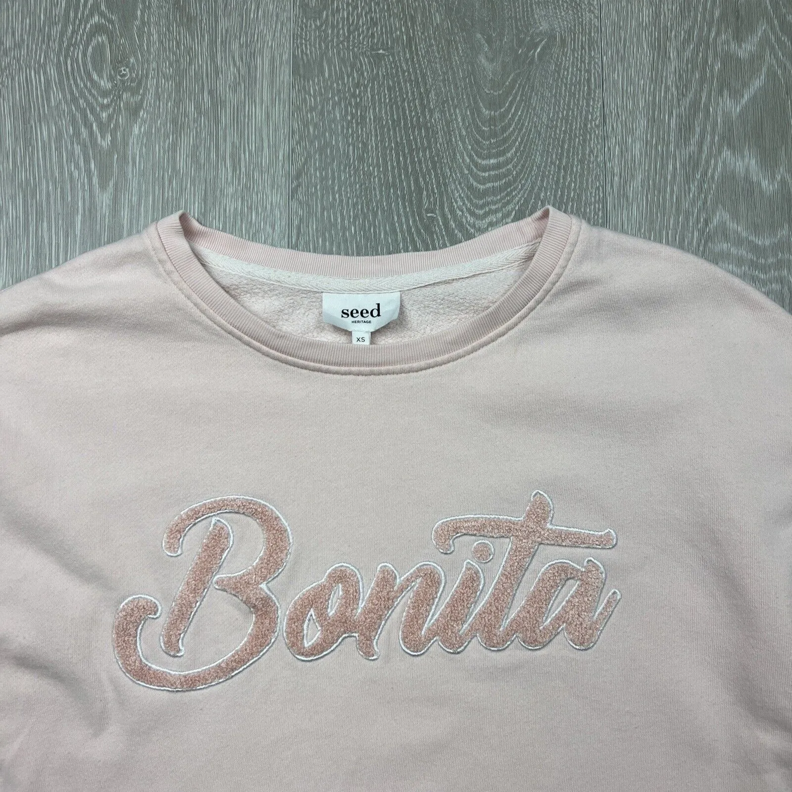 Seed Heritage Womens Pink 'Bonita' Pullover Sweater Size XS