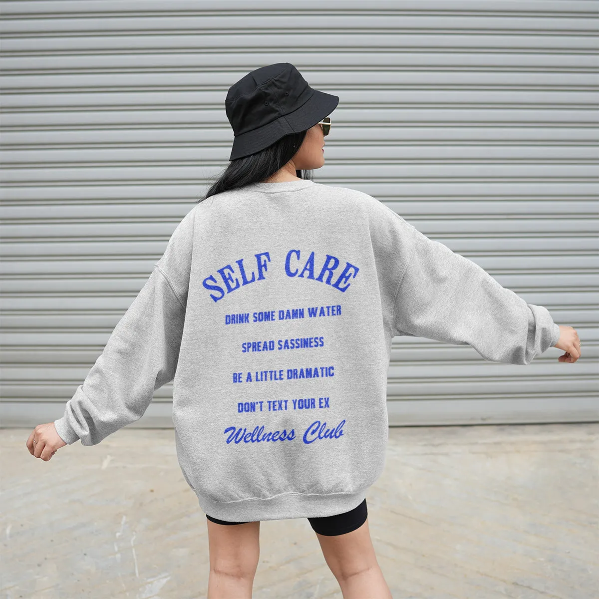 Self Care Wellness Club Sweatshirt