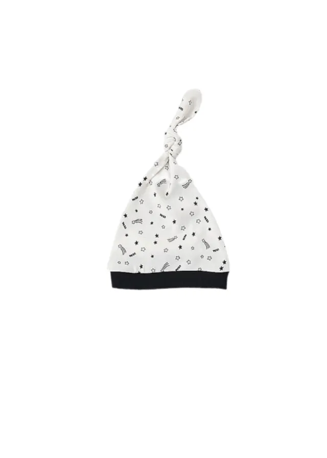 Set 5 Piese Nou-Nascuti, Crem cu Imprimeu Stele Cazatoare pentru Baietei USB1416 Us Polo Assn
