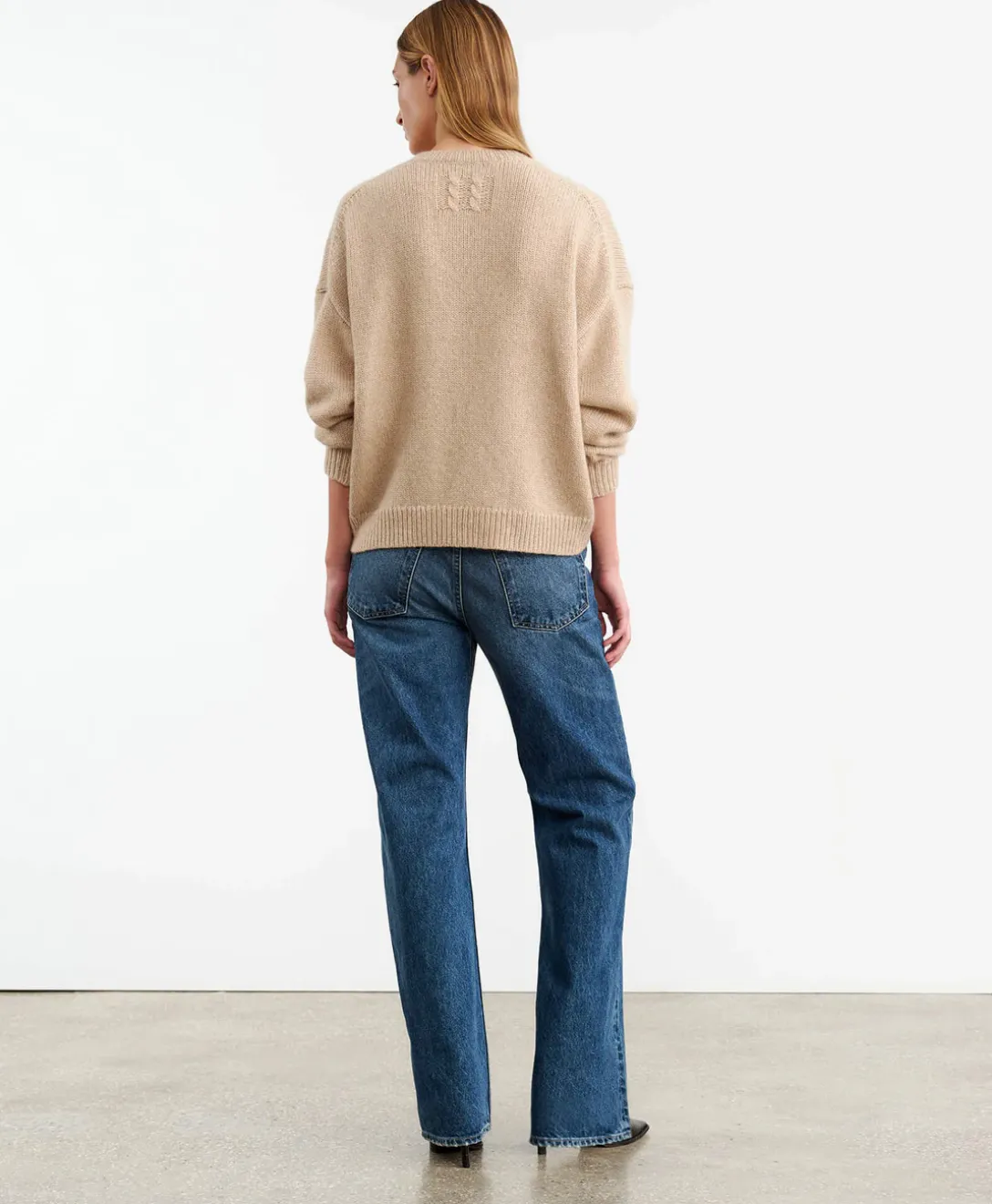 SHANGAN SWEATER - PARCHMENT