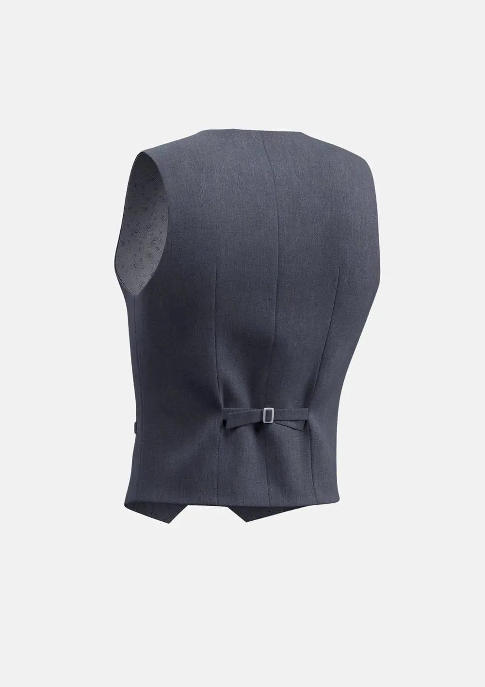 Shimmer Grey Vest