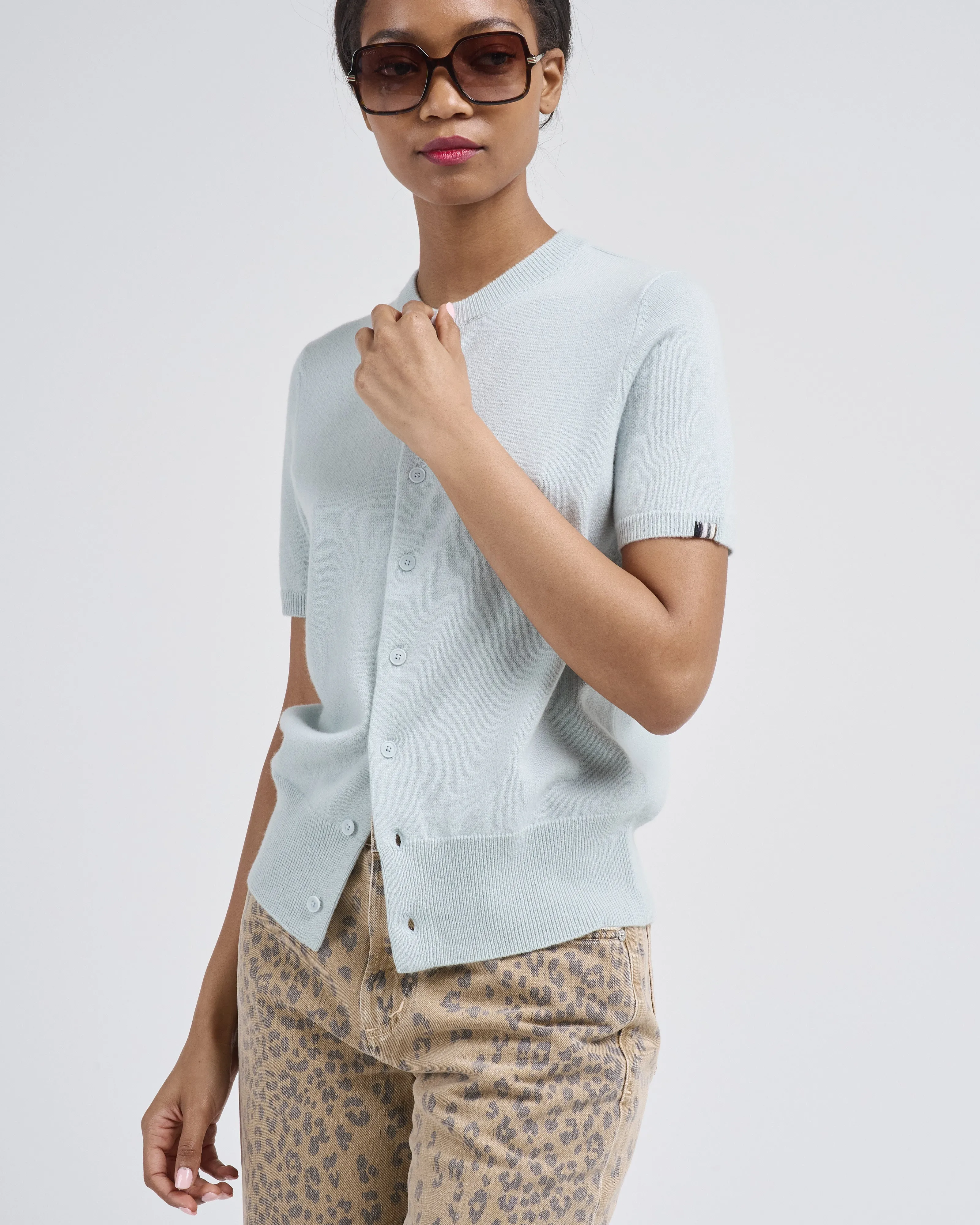 short sleeve cardi